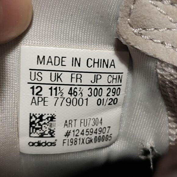 Adidas Next Level Gray Sneakers Size 12 ART FU7304 779001 - Picture 11 of 13